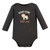 Hudson Baby Cotton Long-Sleeve Bodysuits, Brave Lion