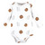 Hudson Baby Cotton Long-Sleeve Bodysuits, Milk Cookies Pair