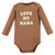 Hudson Baby Cotton Long-Sleeve Bodysuits, Brown Navy Mamas Boy 3-Pack