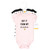 Hudson Baby Cotton Bodysuits, Mama Heart