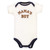 Hudson Baby Cotton Bodysuits, Brown Navy Mamas Boy 3-Pack
