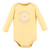 Hudson Baby Cotton Long-Sleeve Bodysuits, Peace Love Flowers