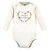 Hudson Baby Cotton Long-Sleeve Bodysuits, Soft Painted Floral
