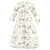 Hudson Baby Cotton Long-Sleeve Wearable Sleeping Bag, Sack, Blanket, Girl Woodland Pals Long Sleeve
