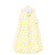 Hudson Baby Cotton Long-Sleeve Wearable Sleeping Bag, Sack, Blanket, Lemon Daisy Sleeveless