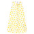 Hudson Baby Cotton Long-Sleeve Wearable Sleeping Bag, Sack, Blanket, Lemon Daisy Sleeveless