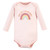Hudson Baby Cotton Long-Sleeve Bodysuits 3-Pack, Sunshine Rainbows