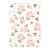 Hudson Baby Cotton Flannel Burp Cloths, Neutral Pink Floral 4 Pack