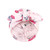 Hudson Baby Turban Cotton Headwraps, Pink Navy Floral