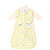Hudson Baby Cotton Long-Sleeve Wearable Sleeping Bag, Sack, Blanket, Lemon Daisy Long Sleeve