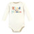 Hudson Baby Cotton Long-Sleeve Bodysuits, Kind Human 3 Pack