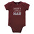 Hudson Baby Cotton Bodysuit and Pant Set, Boy Daddy Short Sleeve
