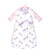 Hudson Baby Cotton Long-Sleeve Wearable Sleeping Bag, Sack, Blanket, Floral Unicorn Long Sleeve