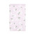 Hudson Baby Cotton Poly Flannel Burp Cloths, Purple Dainty Floral 10 Pack