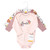 Hudson Baby Cotton Long-Sleeve Bodysuits, Bonita 3 Pack