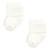Hudson Baby Cotton Rich Newborn and Terry Socks, Solid Beige Brown