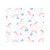 Hudson Baby Cotton Flannel Receiving Blankets, Unicorns Rainbows