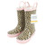 Hudson Baby Rain Boots, Leopard Pink