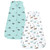 Hudson Baby Cotton Long-Sleeve Wearable Sleeping Bag, Sack, Blanket, Dino Blast Sleeveless