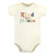 Hudson Baby Cotton Bodysuits, Kind Human 5 Pack