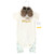 Hudson Baby Cotton Bodysuit, Pant and Shoe Set, Magical Rainbow Short Sleeve
