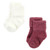 Hudson Baby Cotton Rich Newborn and Terry Socks, Solid Wild Rose Pink