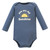 Hudson Baby Cotton Long-Sleeve Bodysuits, Kind Human 5 Pack