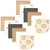 Hudson Baby Flannel Cotton Washcloths, Brave Lion 12 Pack