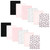 Hudson Baby Cotton Flannel Burp Cloths Bundle, Pink Bows