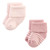 Hudson Baby Cotton Rich Newborn and Terry Socks, Mauve Taupe