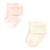 Hudson Baby Cotton Rich Newborn and Terry Socks, Blush Heart