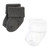 Hudson Baby Cotton Rich Newborn and Terry Socks, Gray Stripe 12 Pack