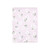 Hudson Baby Cotton Flannel Burp Cloths Bundle, Purple Dainty Floral