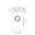 Hudson Baby Cotton Bodysuits, Wild Flower Wreath