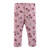 Hudson Baby Cotton Bodysuit, Pant and Shoe Set, Plum Wildflower Long Sleeve