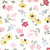 Hudson Baby Cotton Changing Pad Cover, Soft Painted Floral