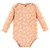 Hudson Baby Cotton Long-Sleeve Bodysuits, Peace Love Flowers 5 Pack