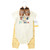 Hudson Baby Cotton Bodysuit, Pant and Shoe Set, Kind Human Short Sleeve