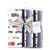 Hudson Baby Cotton Flannel Burp Cloths Bundle, Going Places