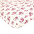 Hudson Baby Cotton Fitted Crib Sheet, Rose