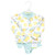 Hudson Baby Swim Rashguard Set, Mint Lemons