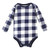 Hudson Baby Thermal Long Sleeve Bodysuits, Football