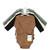 Hudson Baby Thermal Long Sleeve Bodysuits, Bear Tree