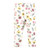 Hudson Baby Cotton Bodysuit, Pant and Shoe Set, Soft Painted Floral Short Sleeve