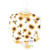 Hudson Baby Swim Rashguard Set, Sunflower