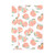 Hudson Baby Cotton Flannel Burp Cloths, Sweet Peach 7 Pack