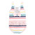 Hudson Baby Baby and Toddler Swimsuit, Sunset Stripe