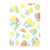 Hudson Baby Cotton Flannel Burp Cloths, Citrus Mint 4 Pack
