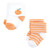 Hudson Baby Cotton Rich Newborn and Terry Socks, Fruity