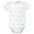 Hudson Baby Cotton Bodysuits, Hello World Elephant